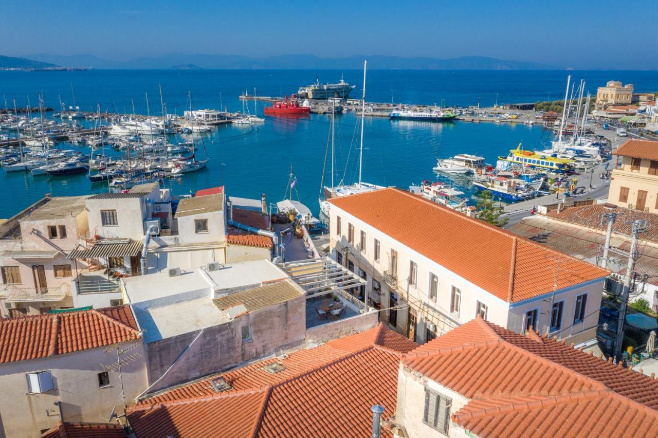 The Roof - Flat Sea View In Aegina Town Apartamento Exterior foto