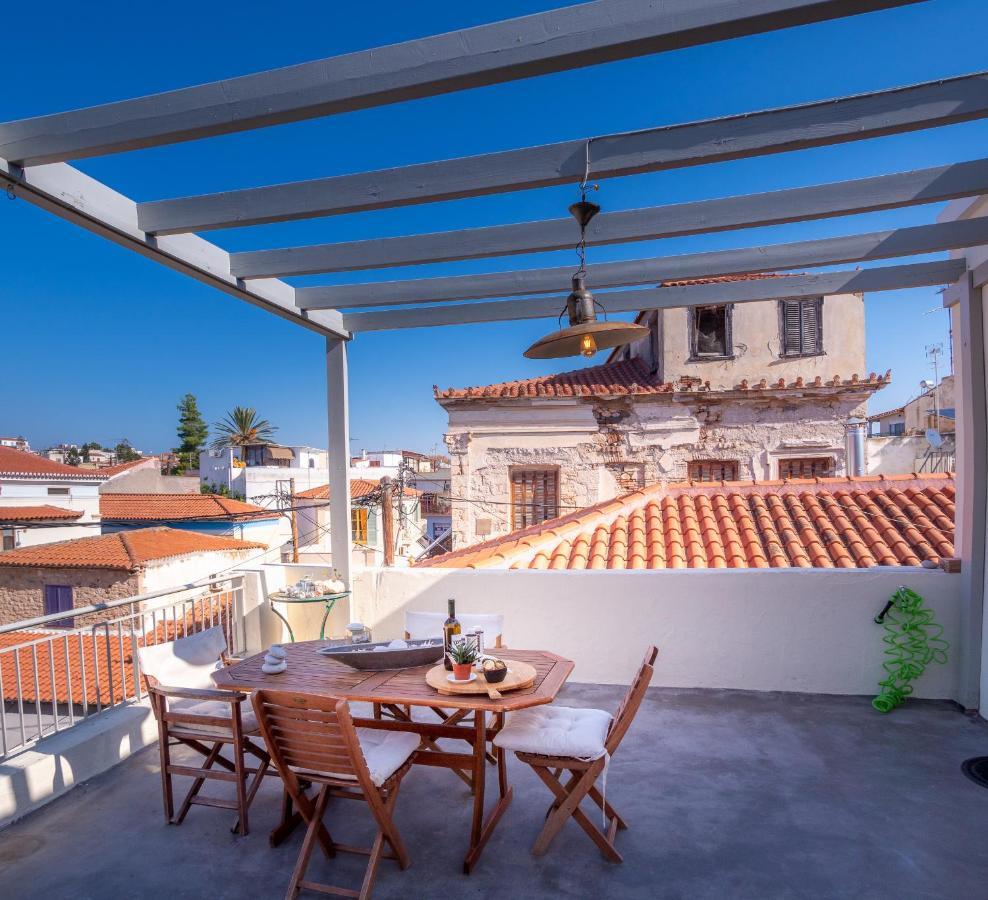 The Roof - Flat Sea View In Aegina Town Apartamento Exterior foto
